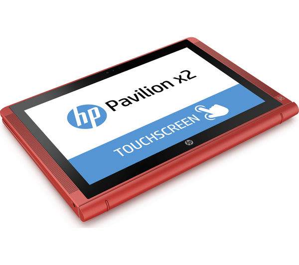 HP Pavilion x2 10-n156na 10.1” 2 in 1 - Red - P0H65EA#ABU