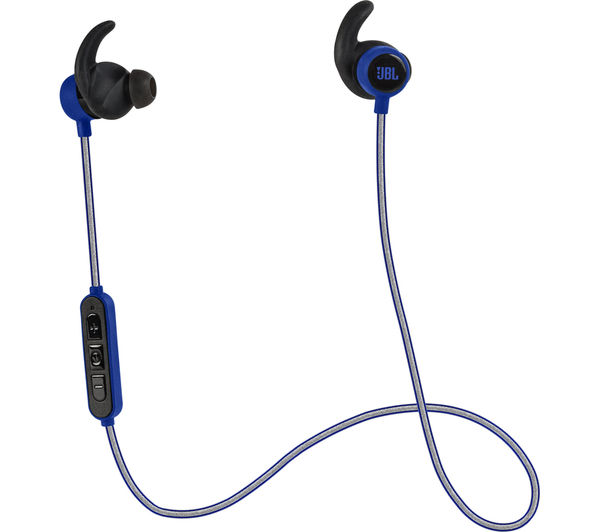 JBL274 JBL Reflect Mini BT Wireless Bluetooth Headphones Blue Currys Business