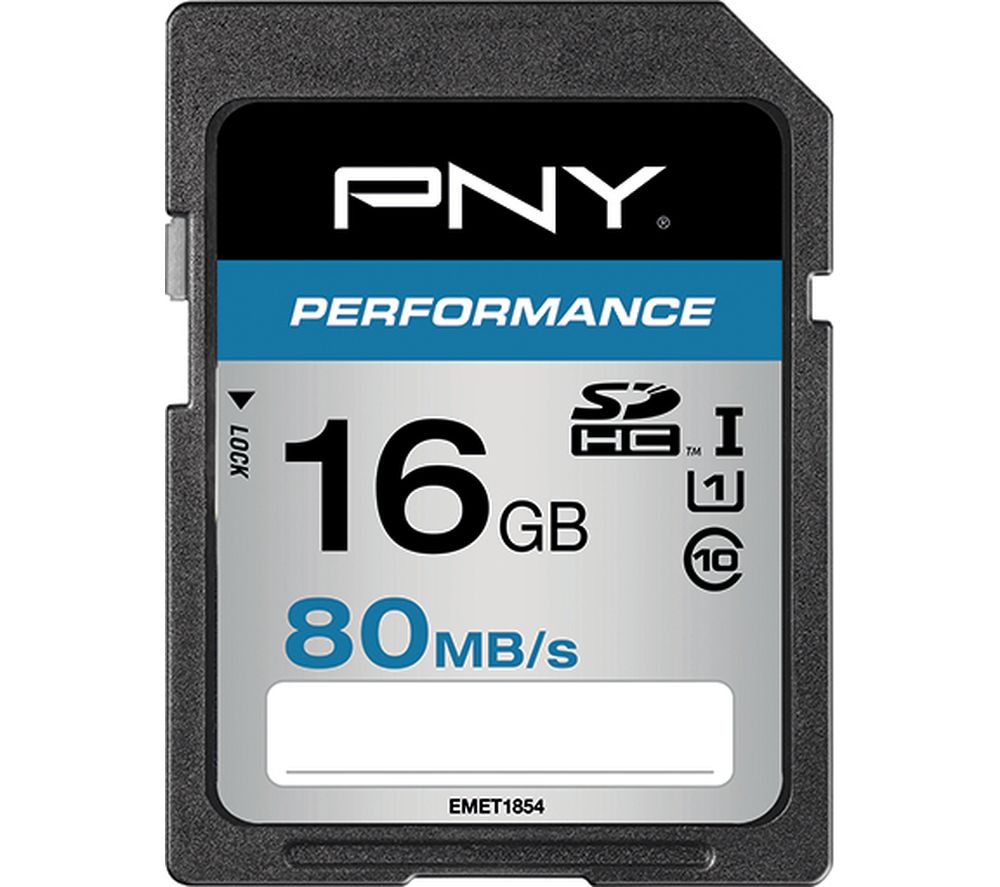 PNY High Performance Class 10 SDHC Memory Card - 16 GB
