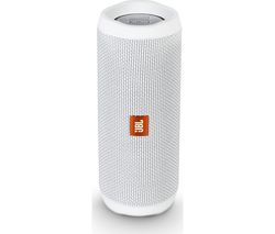JBLFLIP4WHT JBL Flip 4 Portable Bluetooth Wireless Speaker
