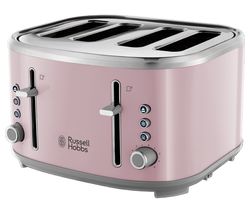 RUSSELL HOBBS Bubble 24412 4-Slice Toaster - Pink