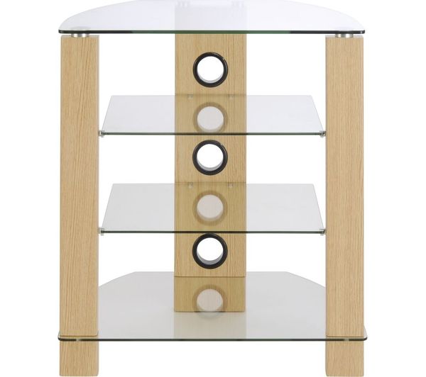 TTAP Vision 650 mm HiFi Stand - Light Oak