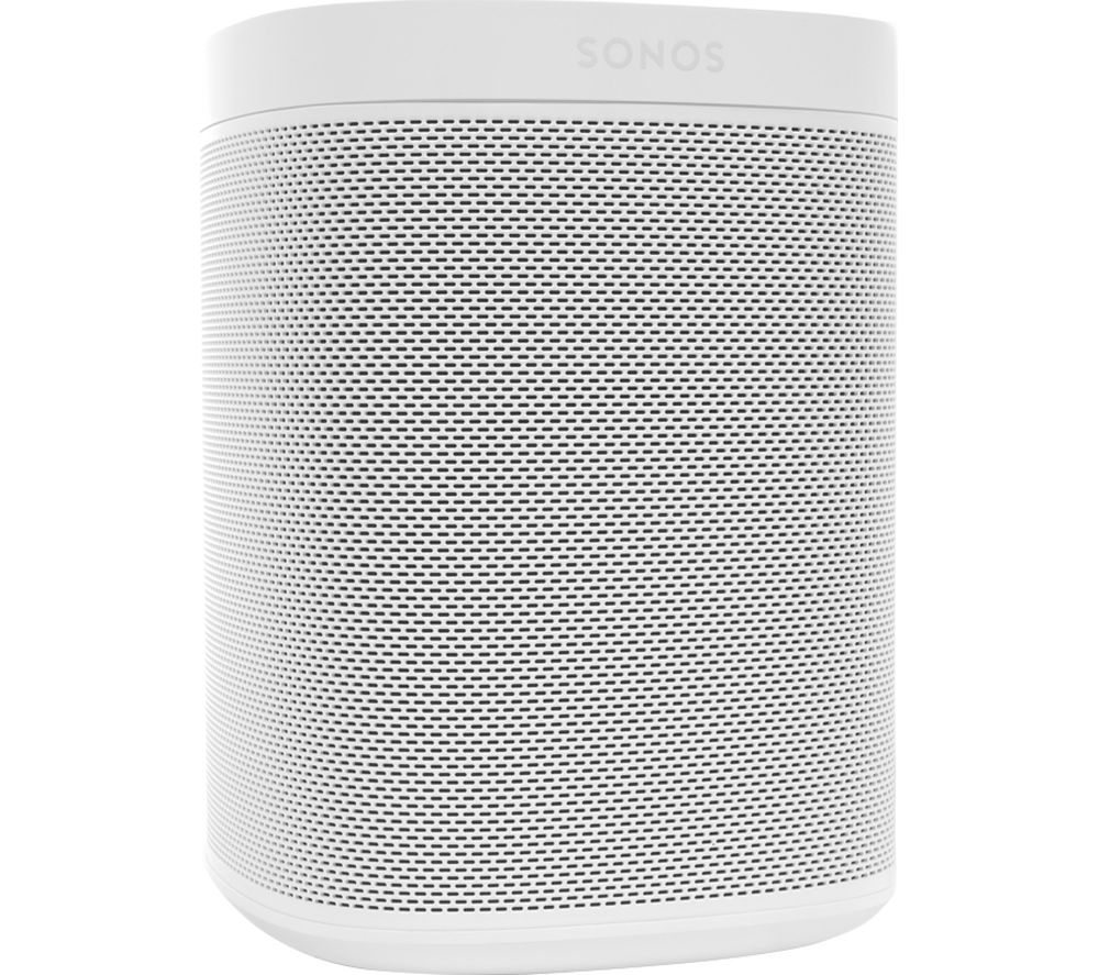 SONOS One Wireless Multi-room Speaker with Amazon Alexa & Google Assistant - White (Gen 2)