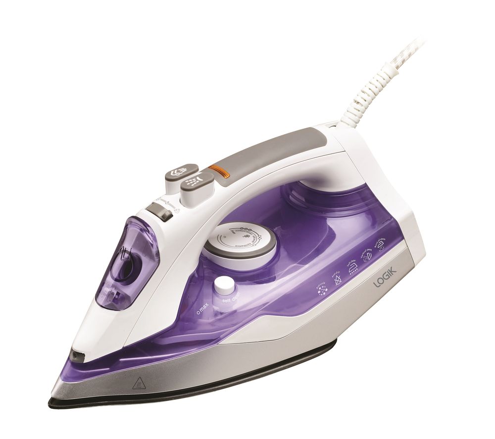 LOGIK L220IR20 Steam Iron - Purple, Purple