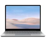 £699, MICROSOFT 12.5inch Surface Laptop Go - Intel® Core™ i5, 128 GB SSD, Platinum, Free Upgrade to Windows 11, Intel® Core™ i5-1035G1 Processor, RAM: 8 GB / Storage: 128 GB SSD, Battery life: Up to 13 hours, n/a