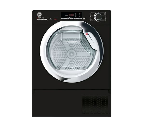 Image of HOOVER BHTDH7A1TCEB WiFi-enabled Integrated 7 kg Heat Pump Tumble Dryer