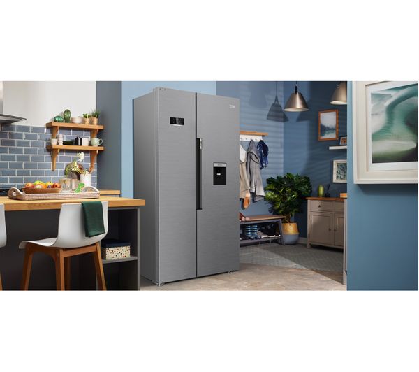 7290346385 BEKO Pro HarvestFresh ASD2342VPS AmericanStyle Fridge