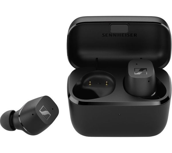 4044155256604 SENNHEISER SNN CX TW Wireless Bluetooth Earbuds Black Currys Business