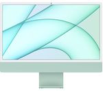 £1649, APPLE iMac 4.5K 24inch (2021) - M1, 512 GB SSD, Green, macOS Big Sur, Apple M1 chip, RAM: 8 GB / Storage: 512 GB SSD, Retina 4.5K Ultra HD display, n/a