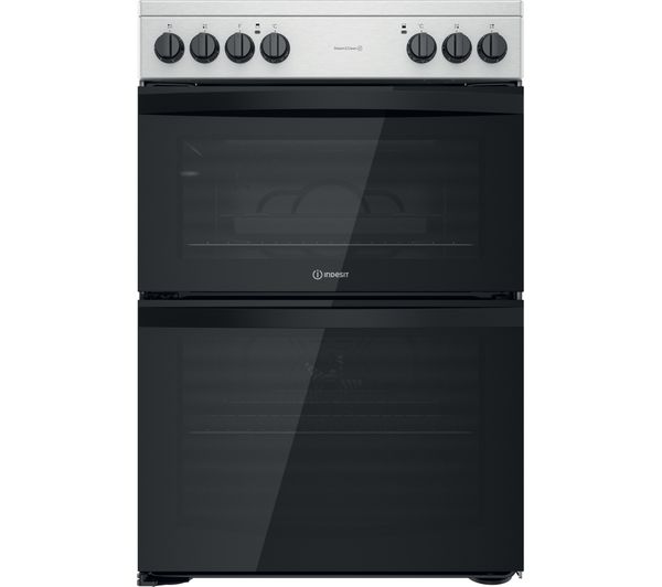 Indesit Id67v9hccx Uk 60 Cm Electric Ceramic Cooker Stainless Steel