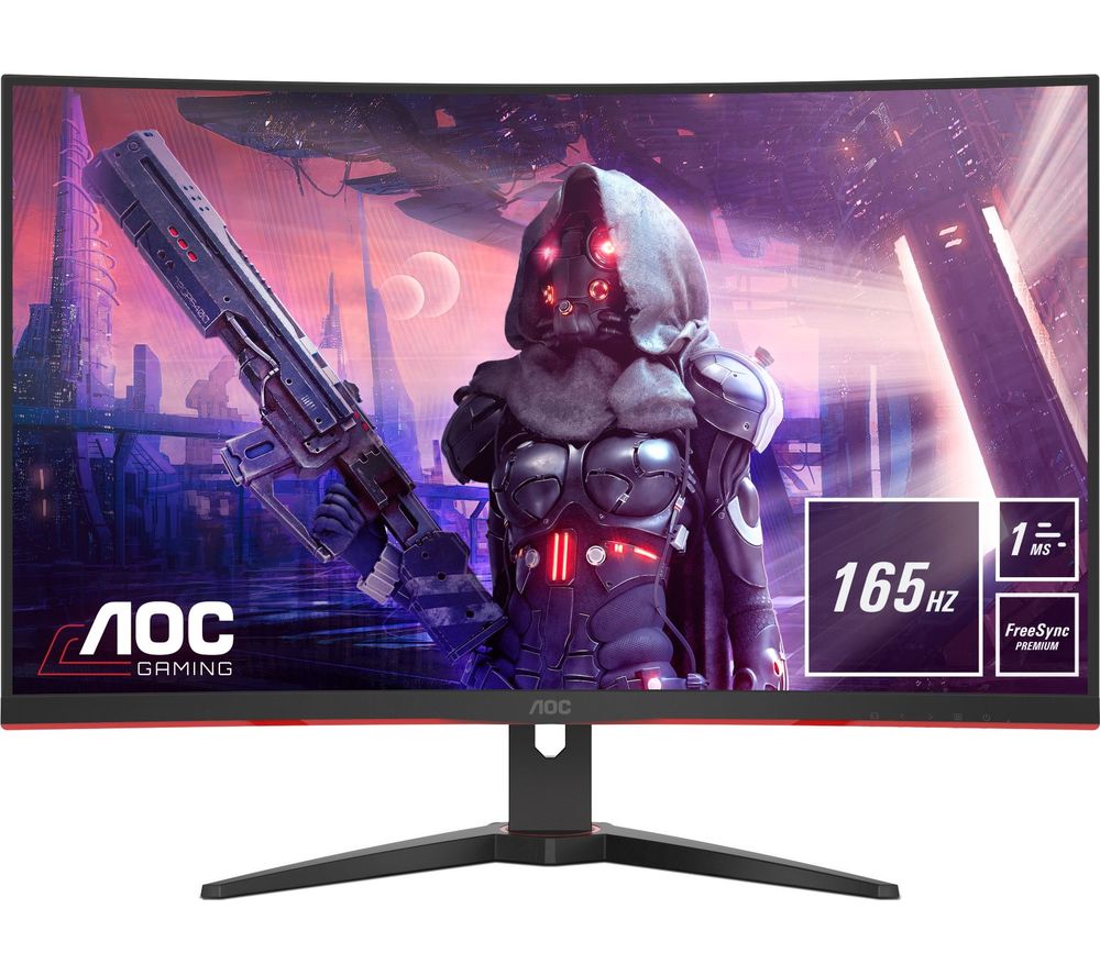 AOC C32G2AE/BK Full HD 31.5" Curved LED Gaming Monitor - Black