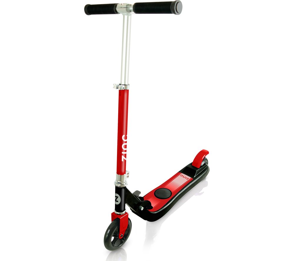 ZINC E4 Kids Folding Electric Scooter - Red, Red