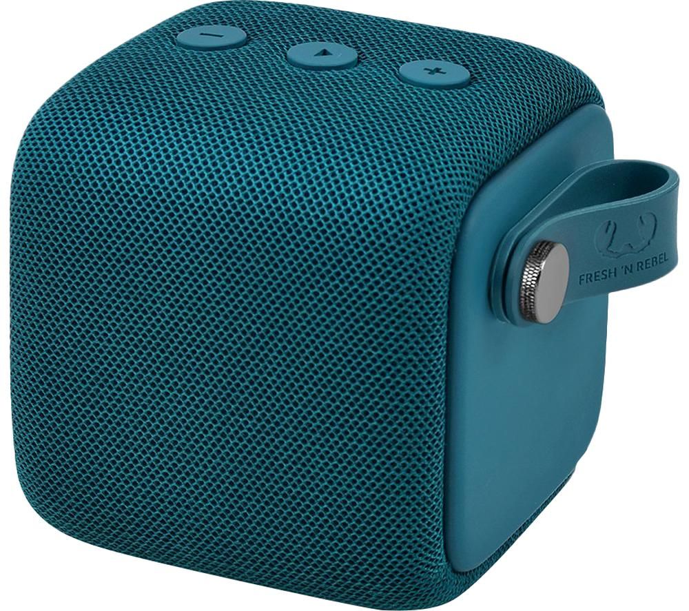 FRESH N REBEL Rockbox Bold S Portable Bluetooth Speaker - Petrol Blue