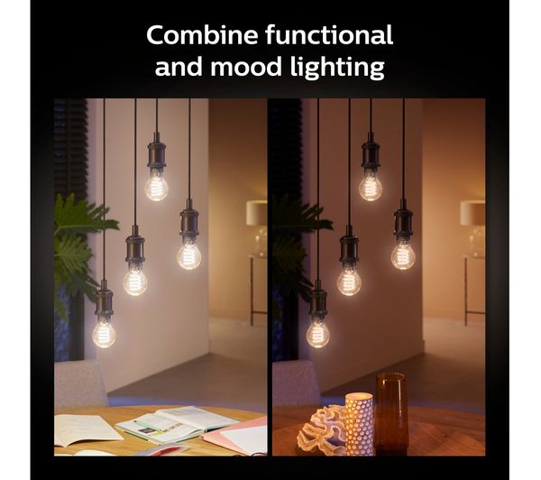 Philips hue white e27 filament a60 top