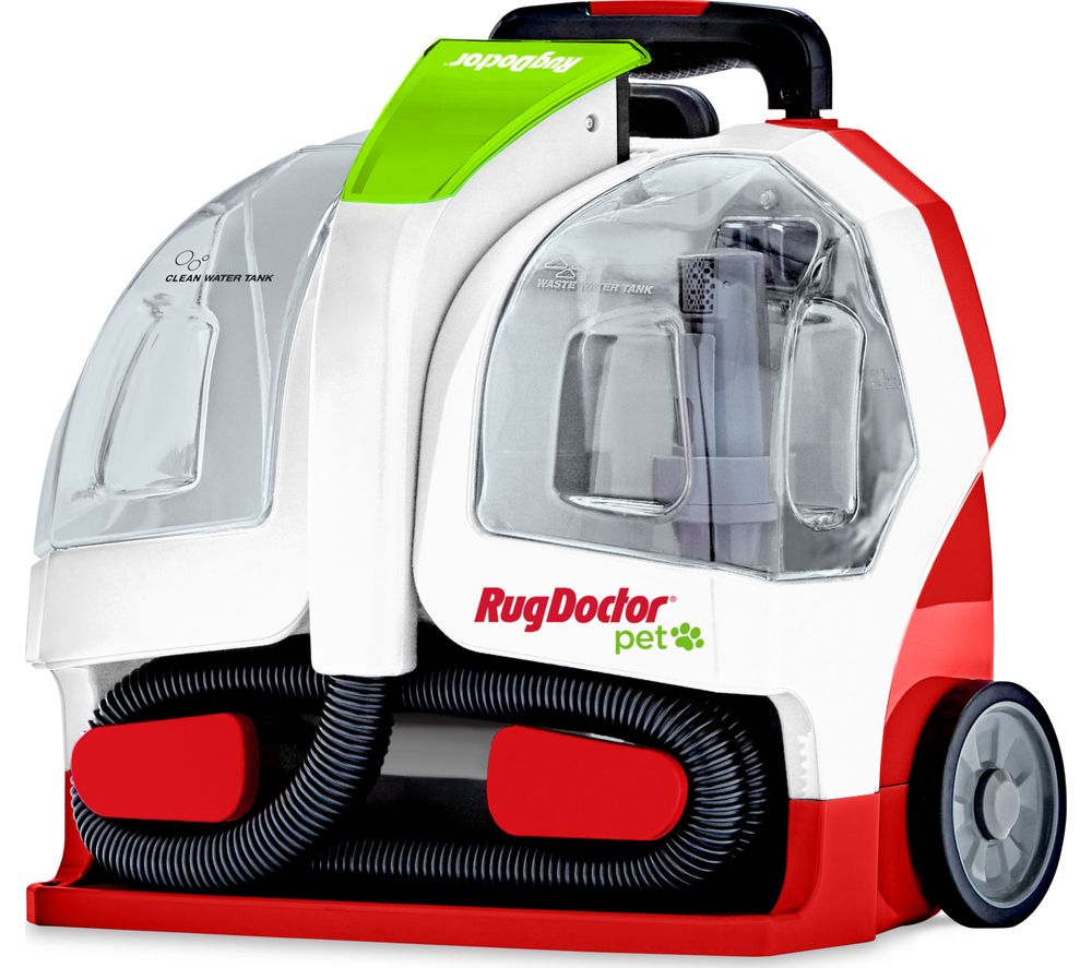 RUG DOCTOR Pet Portable Spot Cleaner 1093407 Cylinder Carpet Cleaner - Red, Red RUG DOCTOR Pet Portable Spot Cleaner 1093407 Cylinder Carpet Cleaner - Red, Red