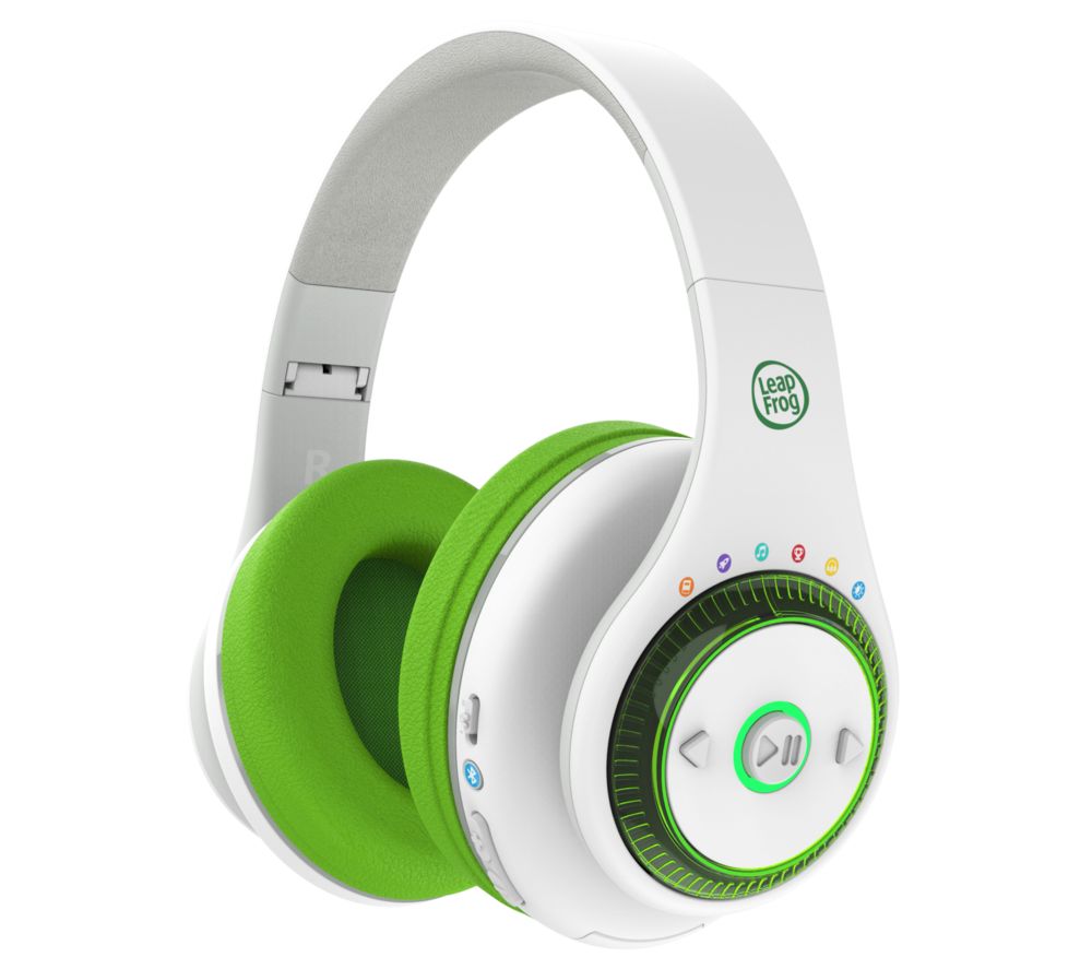 LEAPFROG LeapPods Max Wireless Bluetooth Kids Headphones White