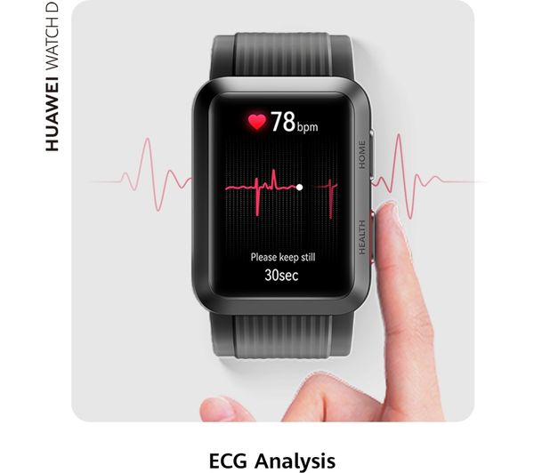 55029510 HUAWEI Watch D Health Watch Black Currys Business