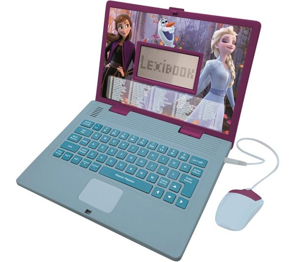 Lexibook Bilingual French English Educational Laptop Disney Frozen Ii
