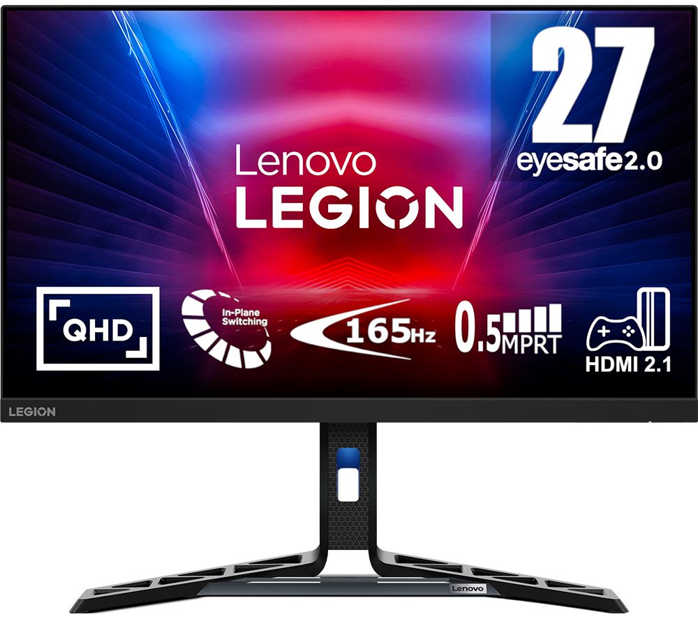 Legion R27q-30 Quad HD 27" IPS LCD Gaming Monitor - Black