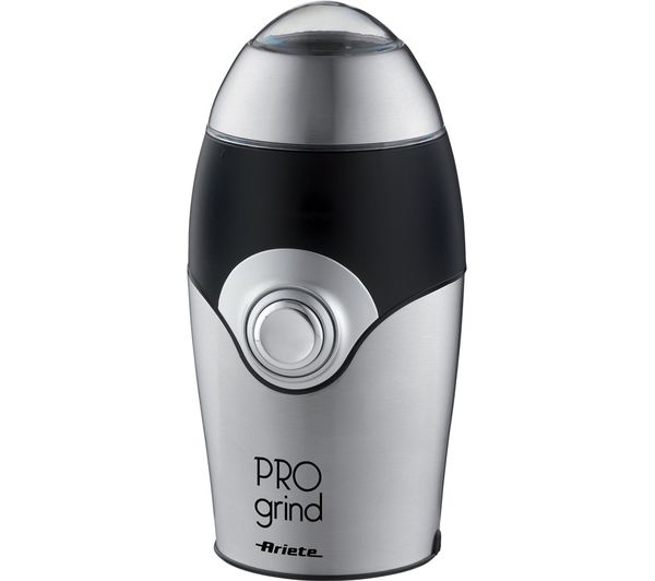 ARIETE 3016/00 Pro Grind Spice/Coffee Grinder - Black & Silver
