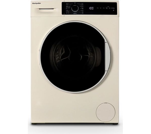 Montpellier Mwm814blc 8 Kg 1400 Spin Washing Machine Cream