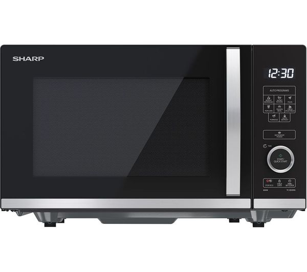 Sharp Quality Series Yc Qs204au B Solo Microwave Black