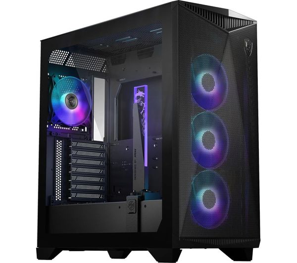 Msi Mpg Gungnir 300r Airflow E Atx Mid Tower Pc Case Black
