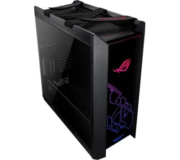 Asus Rog Strix Helios E Atx Mid Tower Pc Case Black
