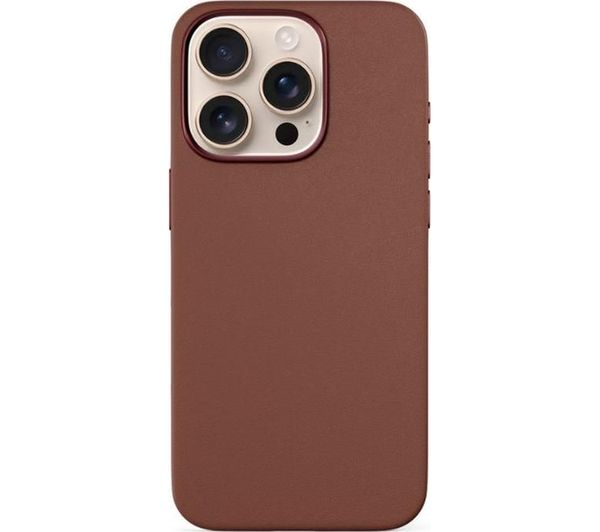 Epico Mag Iphone 16 Pro Max Genuine Leather Case Brown