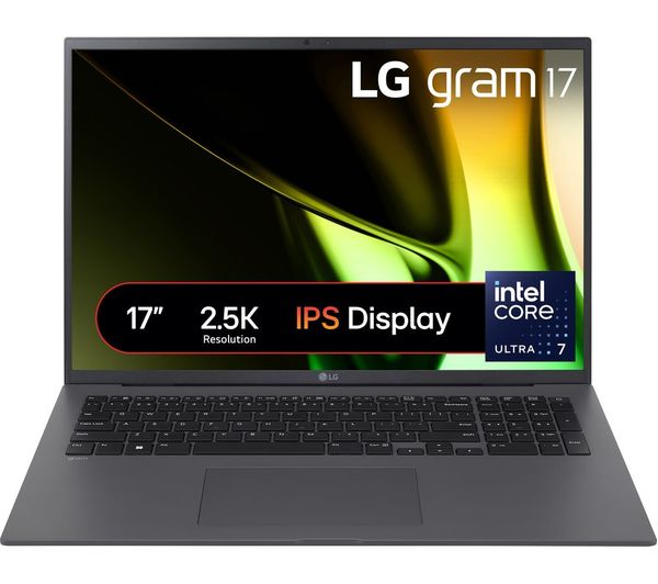 gram 17 17Z90S-G.AD79A1 17" Refurbished Laptop - Intel® Core™ Ultra 7, 1 TB SSD, Dark Grey (Very Good Condition)