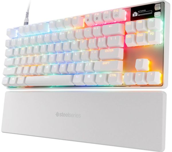 Steelseries Apex Pro Tkl Gen 3 Mechanical Gaming Keyboard White