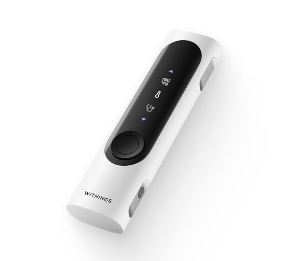 An image of WITHINGS BeamO Contactless Smart Digital Thermometer with 4-in-1 Health Multiscan - White