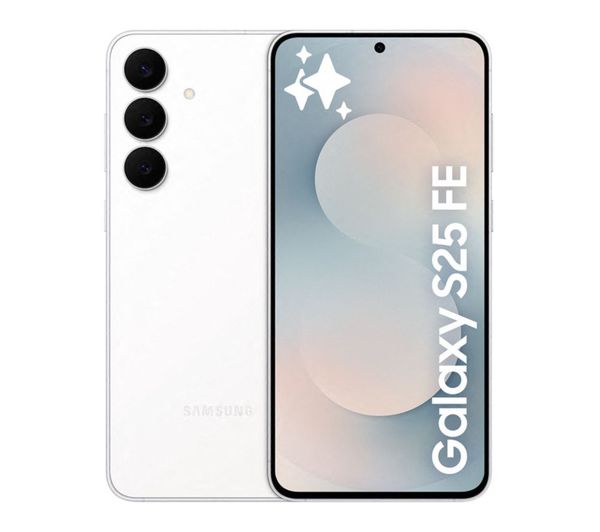 SAMSUNG Galaxy S25 FE - 256 GB, White