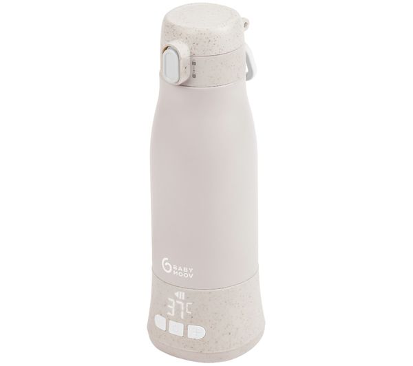 An image of BABYMOOV Moov & Feed Rechargeable Travel Bottle Warmer - Mineral