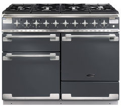 RANGEMASTER Elise 110 Dual Fuel Range Cooker - Slate & Chrome