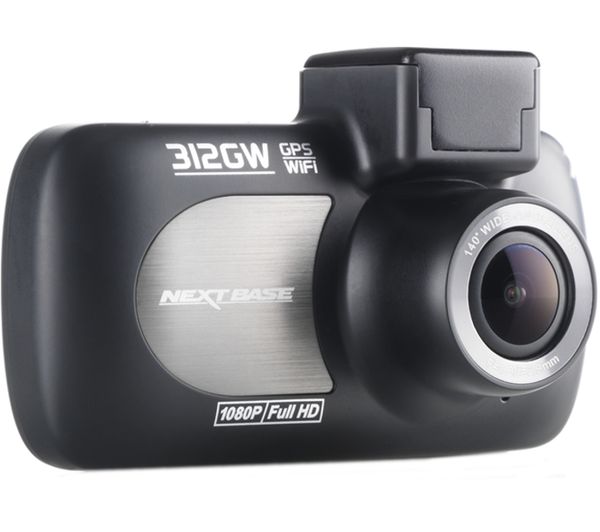 NEXTBASE 312GW Deluxe Dash Cam - Black, Black