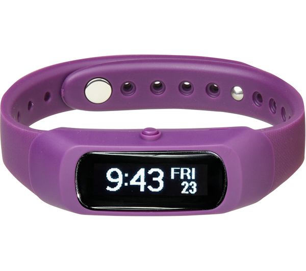 GOJI GO Activity Tracker Steps Distance Calories Sleep Purple Small No Charger 