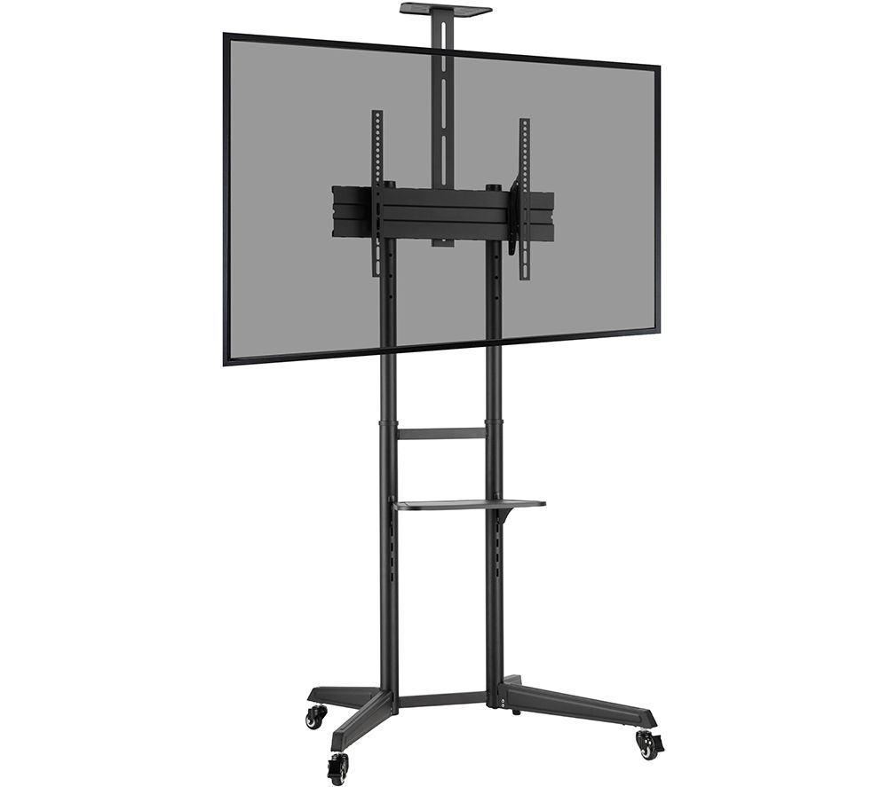PROPER Portable Trolley TV Stand with Bracket