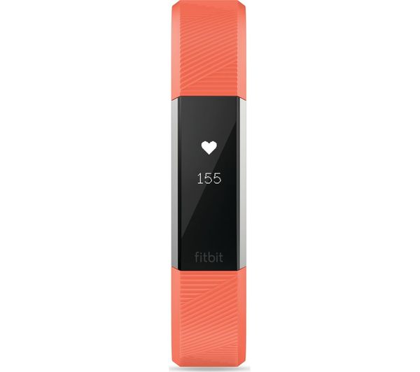 164153 - FITBIT Alta HR - Coral, Small - Currys Business