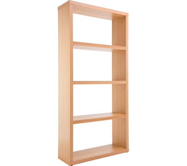 ALPHASON Maine Wide Bookcase - Beech