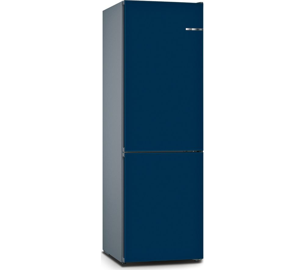 BOSCH Serie 4 Vario Style KGN39IJ3AG 60/40 Fridge Freezer – Pearl Night Blue, Blue