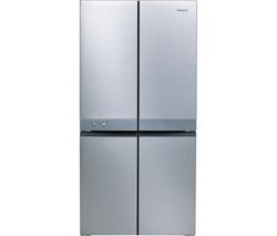 HOTPOINT Active Quattro HQ9 E1L Fridge Freezer - Stainless Steel