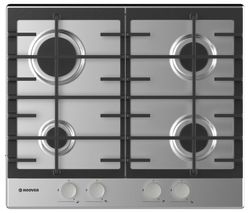 HOOVER HHG6BRMX Gas Hob - Stainless Steel