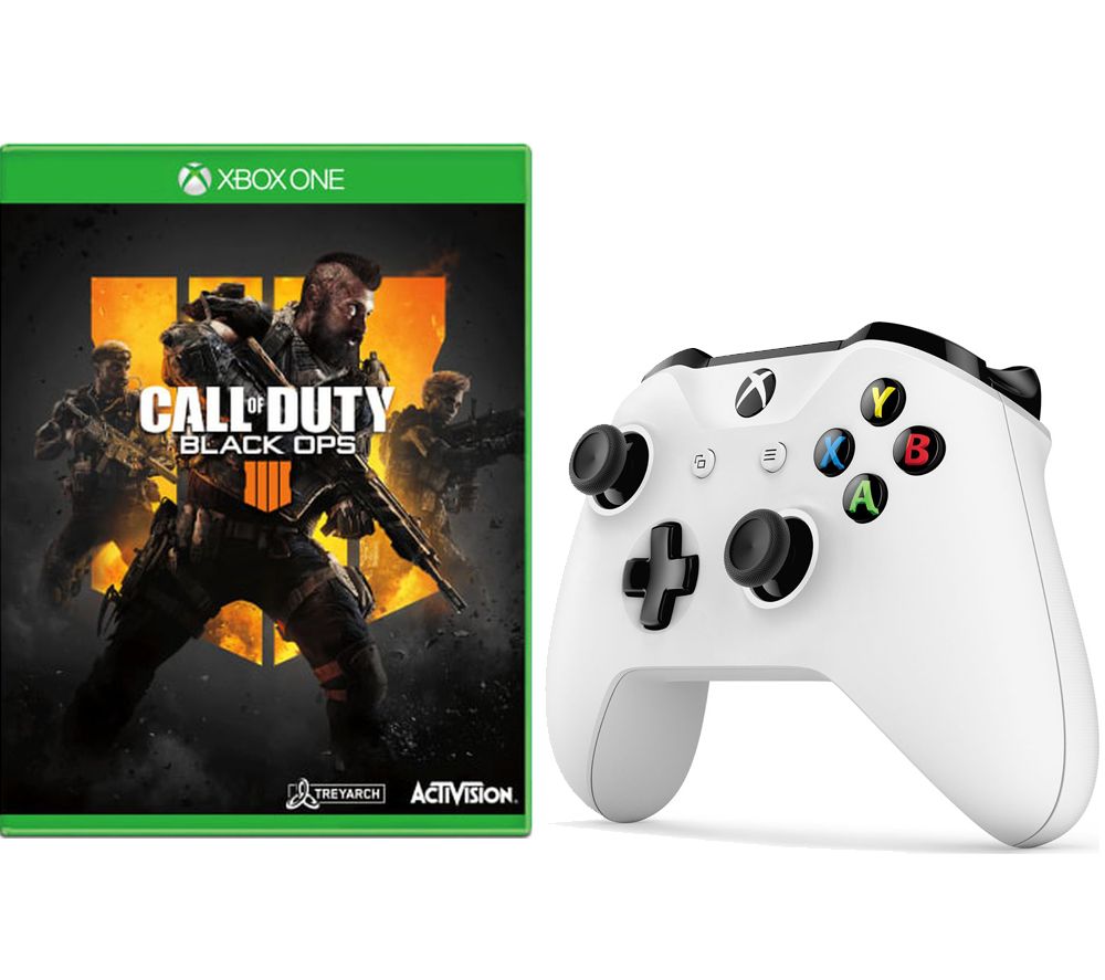 XBOX ONE Call of Duty Black Ops 4 & Wireless Controller Bundle, Black