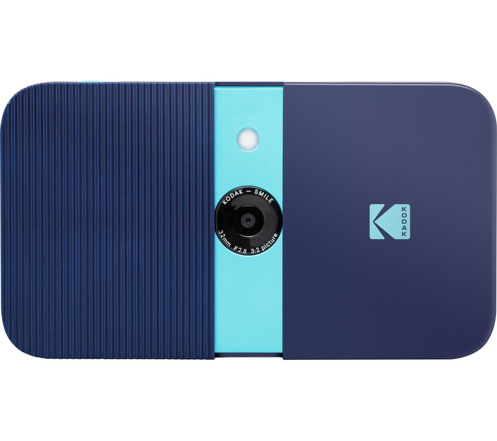 KODAK Smile Digital Instant Camera - Blue, Blue
