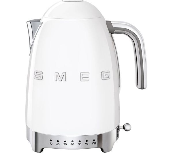 SMEG 50's Retro Style KLF04WHUK Jug Kettle - White