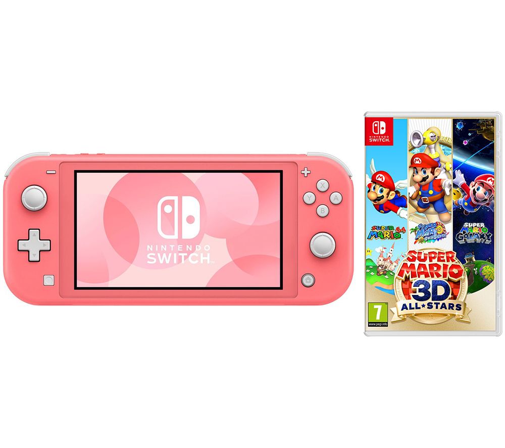 coral pink switch lite