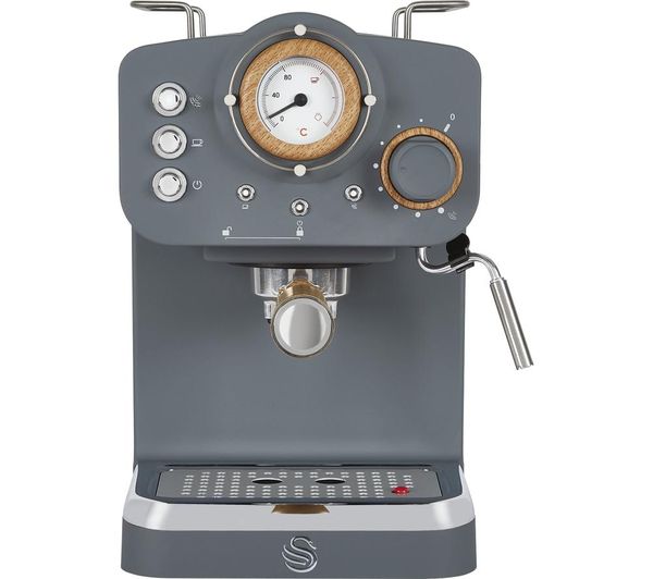 SWAN Nordic Pump Espresso SK22110GRYN Coffee Machine - Grey