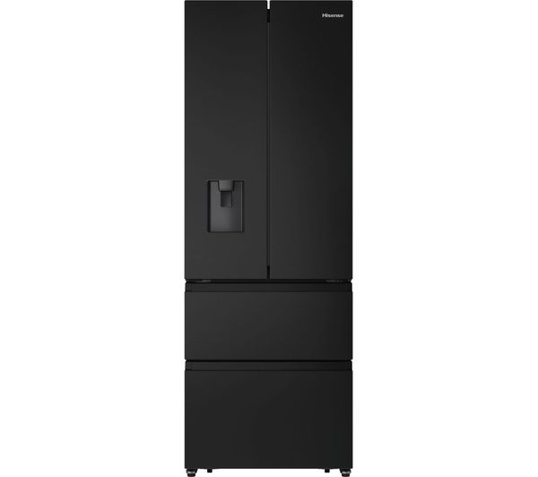 hisense pureflat rf632n4wff fridge freezer black stainless steel