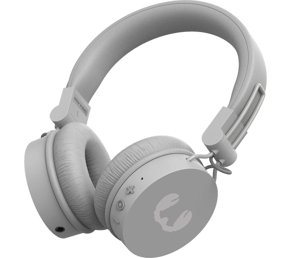 FRESH N REBEL Caps 2 Wireless Bluetooth Headphones - Ice Grey